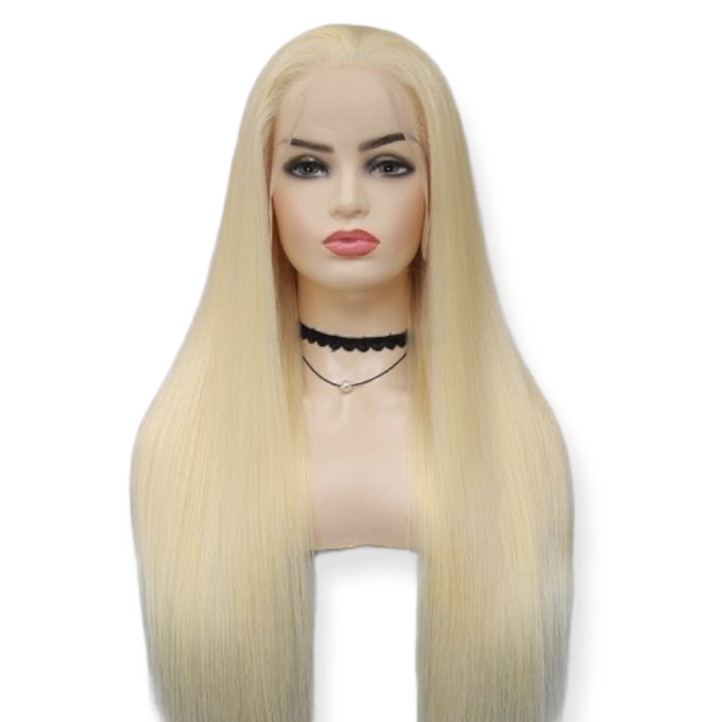 PLATINUM BLONDE 13x4 STRAIGHT LACE FRONTAL WIG