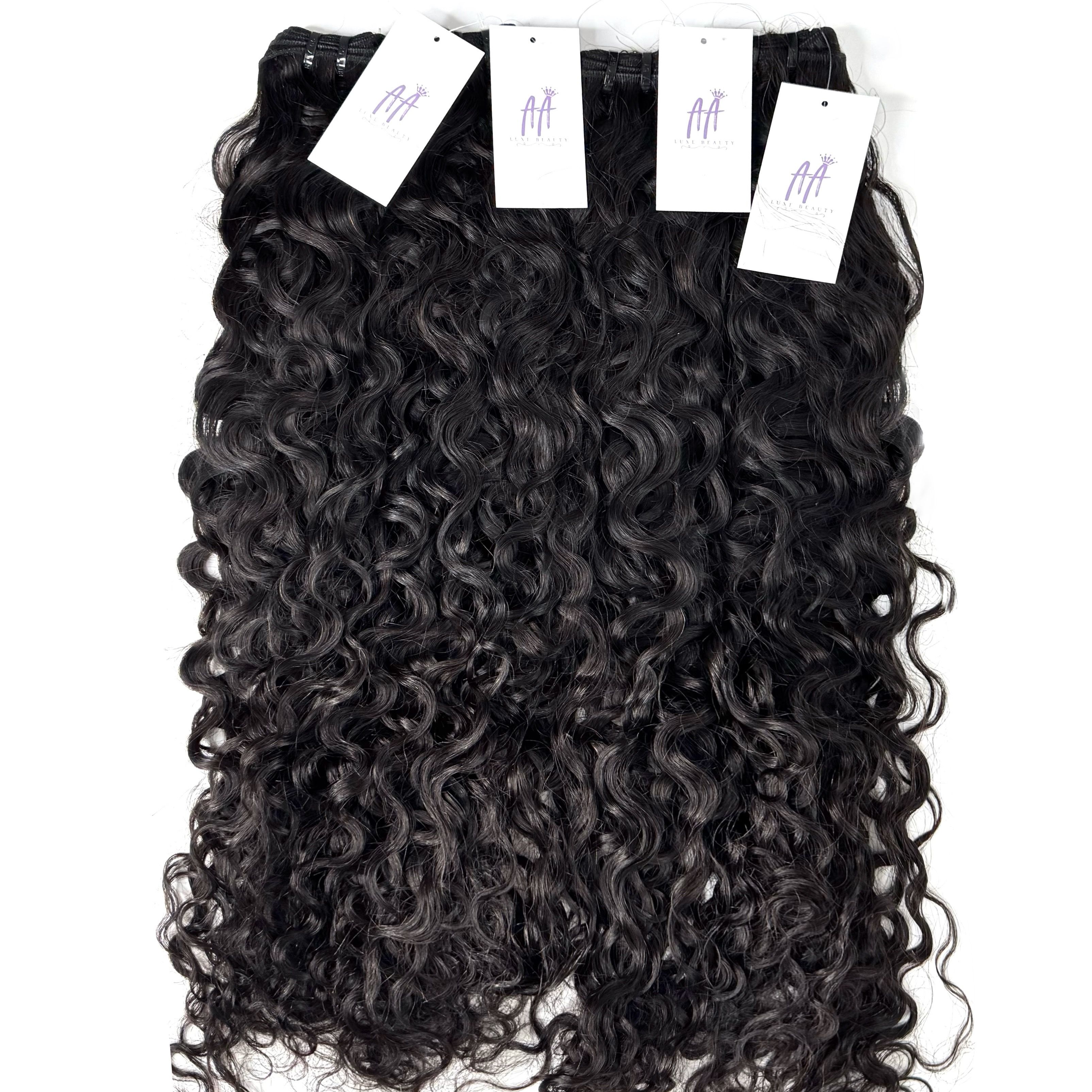WAVY TEXTURE(DEEP WAVE,LOOSE WAVE & WATER WAVE) FOUR BUNDLES DEAL