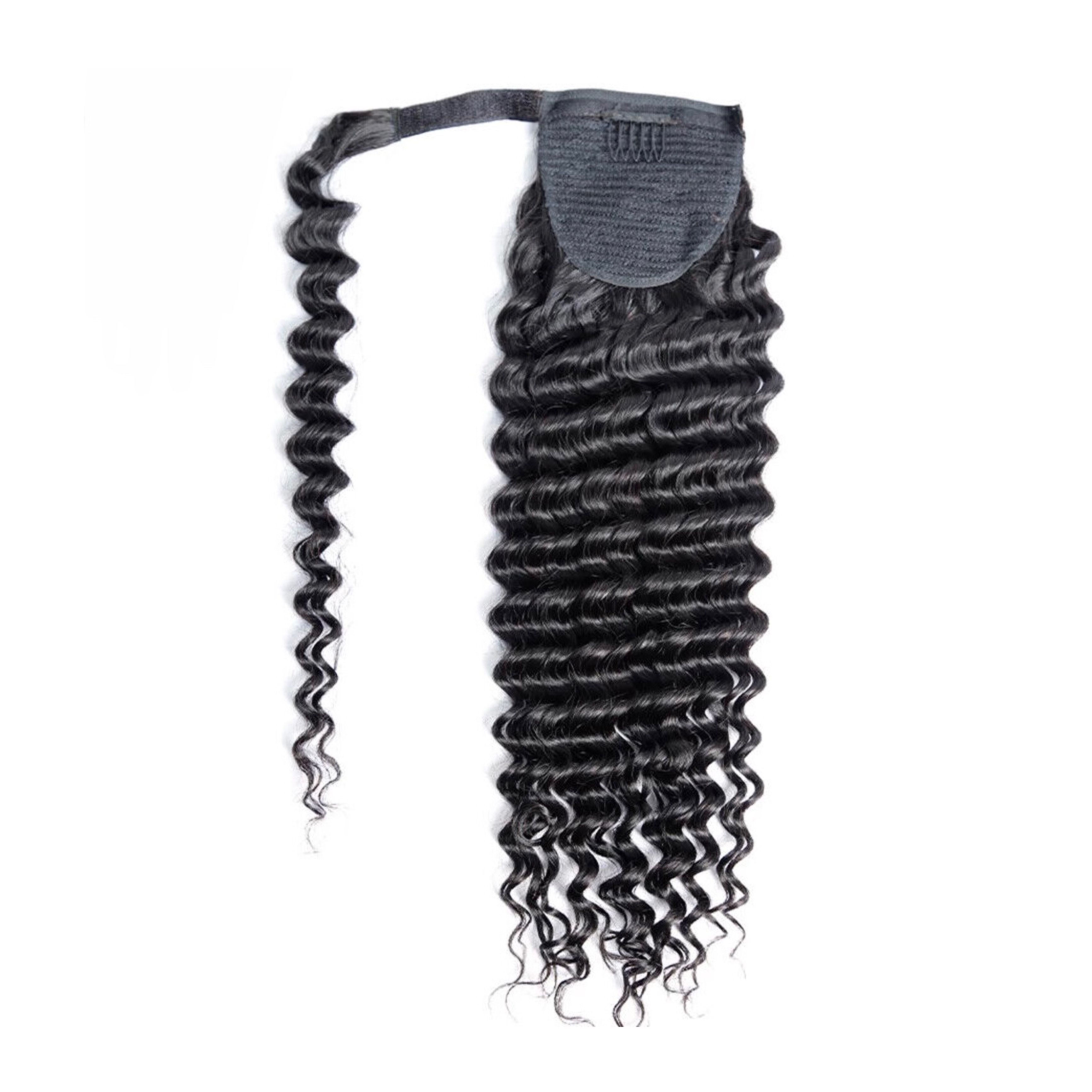 WAVY HAIR CLIP IN PONYTAIL