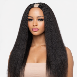 KINKY STRAIGHT U-PART WIG