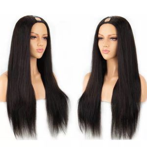 STRAIGHT U-PART WIG