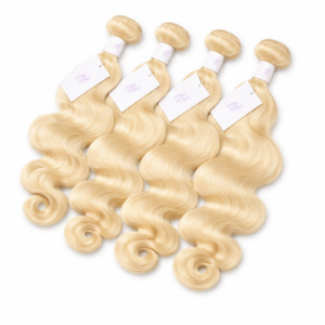 PLATINUM BLONDE BODY WAVE FOUR BUNDLES DEAL