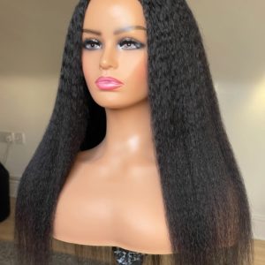 KINKY STRAIGHT U-PART WIG