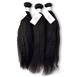 KINKY(KINKY STRAIGHT,KINKY CURLY AND AFRO-KINKY CURLY) THREE BUNDLES DEAL